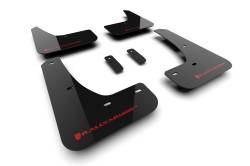 Rally Armor - Rally Armor MF122-UR-BLK-RD Black Mud Flap Red Logo - Image 1