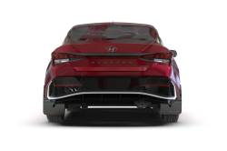 Rally Armor - Rally Armor MF119-UR-BLK-RD Black Mud Flap Red Logo - Image 2