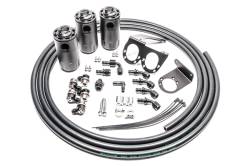 RADIUM Engineering - RADIUM Engineering 20-0566-FL TRIPLE Catch Can for Nissan R35 GT-R Fluid Lock - Image 1