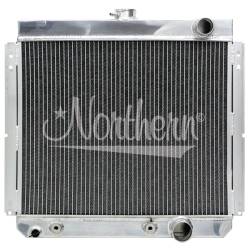Northern Radiator - Northern Radiator 205214 Muscle Car Radiator 19.75 21.875 x 2.5 Outlet Passenger - Image 1