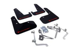 Rally Armor - Rally Armor MF19-UR-BLK/RD Black Mud Flap Red Logo - Image 1