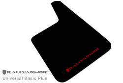 Rally Armor - Rally Armor MF20-BAS-RD Black Mud Flap Red Logo - Image 1
