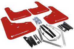 Rally Armor - Rally Armor MF29-UR-RD/WH Red Mud Flap White Logo - Image 1