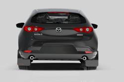 Rally Armor - Rally Armor MF61-UR-BLK/DGRY Black Mud Flap Dark Grey Logo - Image 2