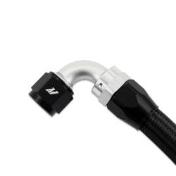 Mishimoto - MIshimoto MMSBH-10-3NBK Nylon Wrapped Stainless-Steel Braided Hose -10AN 3' - Image 2