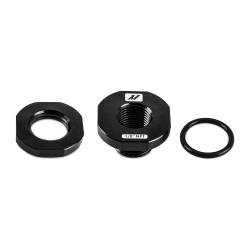 Mishimoto - Mishimoto MMFT-NZL-18BK Alu. 1/8"-NPT Add-On Bung for Hoses & Couplers Black - Image 1