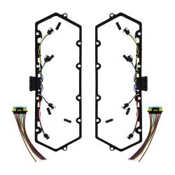 Mishimoto - Mishimoto MMGH-F2D-98 Glow Plug Harness ValveCover Gasket for 99-03 PS 7.3L - Image 1