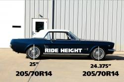 Ridetech - Ridetech 12094810 Composite Leaf Springs & HQ Shocks for 1964-1966 Mustang - Image 2