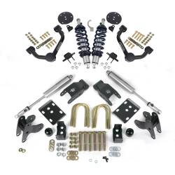 Ridetech - Ridetech 12290110 3" Front Suspension Lowering Kit for 15-24 Ford F150 2WD - Image 1