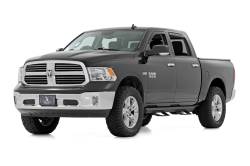 Rough Country Suspension Systems - Rough Country 31015 Black SRL2 Drop Step Nerf Bars for 09-18 RAM Crew - Image 2