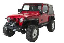 Fishbone Offroad - Fishbone Offroad FB22048 Piranha Front Bumper w/Winch Guard for 97-06 Jeep TJ - Image 2