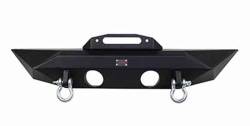 Fishbone Offroad - Fishbone Offroad FB22045 Front Manowar Winch Bumper for 07-18 Jeep Wrangler JK - Image 1