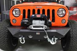 Fishbone Offroad - Fishbone Offroad FB22045 Front Manowar Winch Bumper for 07-18 Jeep Wrangler JK - Image 2