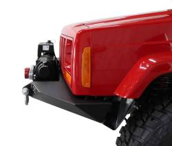 Fishbone Offroad - Fishbone Offroad FB22059 Front Bullhead Winch Bumper for 84-01 Jeep Cherokee XJ - Image 2