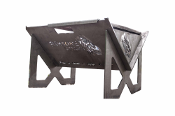 Fishbone Offroad - Fishbone Offroad FB21299 8-Guage Steel Portable Fire Pit - Image 1