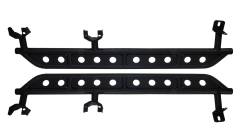 Fishbone Offroad - Fishbone Offroad FB23083 Front Step Sliders for 18+ Jeep Wrangler JLU - Image 1