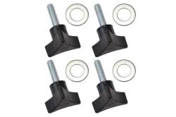 Fishbone Offroad - Fishbone FB25231 Tub Rail Tie Downs Black Steel for 18+ Wrangler Unlimited JLU - Image 2