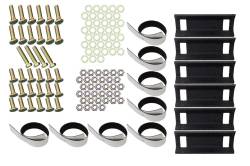 Fishbone Offroad - Fishbone Offroad FB22150 Half Height Tackle Bed Rack for 20+ Jeep Gladiator JT - Image 4