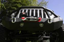 Fishbone Offroad - Fishbone Offroad FB22088 FR Mid-Width Winch Bumper for 18+ Wrangler/Gladiator - Image 2