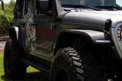 Fishbone Offroad - Fishbone Offroad FB23194R Rear Steel Elite Fenders for 18+ Jeep Wrangler JL - Image 5