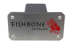 Fishbone Offroad - Fishbone Offroad FB32096 2" Hitch Cover Black Powdercoated Steel - Image 1