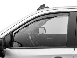 Weathertech - WeatherTech 80930IM Side Window Front Deflector Set Dark Tint - Image 2