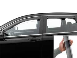 Weathertech - WeatherTech 82864IM Side Window 4-Piece Deflector Set Dark Tint - Image 2