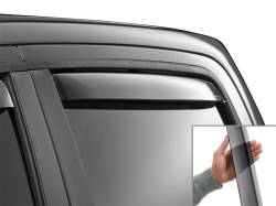Weathertech - WeatherTech 81935IM Side Window Rear Deflector Set Dark Tint - Image 2