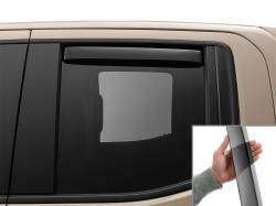 Weathertech - WeatherTech 85930IM Side Window Rear Deflector Set Dark Tint - Image 2