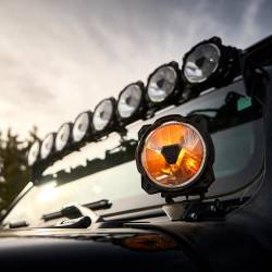 KC Hilites - KC HiLiTES 91403 Gravity Titan 6" LED Pair Pack Wide-40 Beam - Image 2