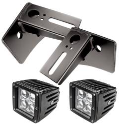 Oracle Lighting - Oracle 2142-504 Lower Windshield Mount Brackets w/Lights Combo - Image 1