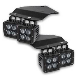 Oracle Lighting - Oracle 2149-504 Fog Light Replacement Brackets w/Lights Combo - Image 1