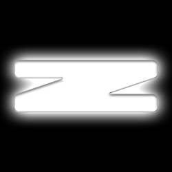 Oracle Lighting - Oracle 3140-Z-001 Universal Illuminated LED Letter Badges Matte White Finish "Z" - Image 1