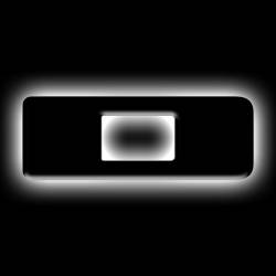 Oracle Lighting - Oracle 3141-D-001 Universal Illuminated LED Letter Badges Matte Black Finish "D" - Image 1