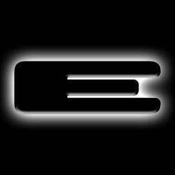 Oracle Lighting - Oracle 3141-E-001 Universal Illuminated LED Letter Badges Matte Black Finish E - Image 1
