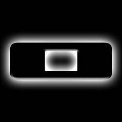 Oracle Lighting - Oracle 3141-O-001 Universal Illuminated LED Letter Badges Matte Black Finish "O" - Image 1