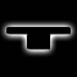 Oracle Lighting - Oracle 3141-T-001 Universal Illuminated LED Letter Badges Matte Black Finish "T" - Image 1