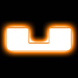 Oracle Lighting - Oracle 3140-U-005 Universal Illuminated LED Letter Badges Matte White Finish "U" - Image 1