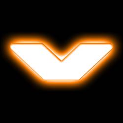 Oracle Lighting - Oracle 3140-V-005 Universal Illuminated LED Letter Badges Matte White Finish V - Image 1