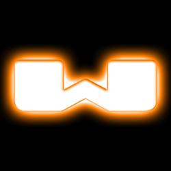 Oracle Lighting - Oracle 3140-W-005 Universal Illuminated LED Letter Badges Matte White Finish "W" - Image 1