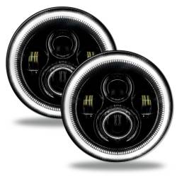Oracle Lighting - Oracle 5769J-001 7" High Powered LED Headlights Pair for 18+ Gladiator/Wrangler - Image 2