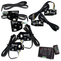 Oracle Lighting - Oracle 1448-333 ColorSHIFT RGBW+A LED Projector Headlight DRL Upgrade Kit - Image 1