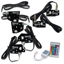 Oracle Lighting - Oracle 1448-504 Colorshift RGBW+A LED Projector Headlight DRL for 19-21 RAM 1500 - Image 1