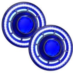 Oracle Lighting - Oracle 5876-334 Oculus 7" ColorSHIFT Bi-LED Projector Headlights for Wrangler JK - Image 1