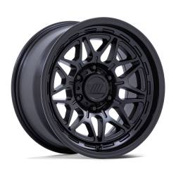 Pro Comp Wheels - Pro Comp Wheels PA202 BASECAMP 17x8 5x4.5 20mm Matte Black PA202MX17801220 - Image 1