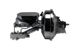 Leed Brakes - Leed Brakes 2F6B2 9" Power Booster 1-1/8" Bore Flat Top Master Disc/Drum Chrome - Image 1