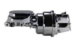 Leed Brakes - Leed Brakes 4L6B4 7" Dual Power Booster 1-1/8" Bore Master Disc/Disc Chrome - Image 2