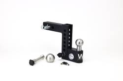 Weigh Safe - Weigh Safe AWS6-2-KA Aero Hitch 6" Drop 2" Shank w/Hitch Pin Lock - Image 1