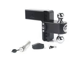 Weigh Safe - Weigh Safe CTB6-3-KA-CER-BLA 180 Hitch 6" Drop 3" Shank w/Hitch Pin Lock - Image 1