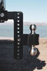 Weigh Safe - Weigh Safe LTB10-3-KA-CER-BLA 180 Hitch 10" Drop 3" Shank w/Hitch Pin Lock - Image 2